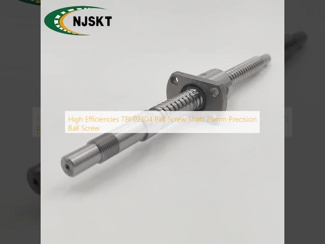 Rigidity TBI 2005 Ball Screw Shaft 20mm Precision Ground Ball Screws
