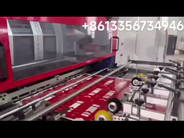 二重ユニット自動ホットホイールスタンピングマシン ホットエムボスとダイカットと紙とパズルのパッケージングのために剥離