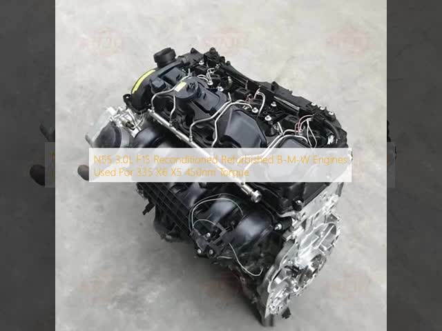 N55 3.0L F15 リコンディションされたリフォームされたBMWエンジン 335 X6 X5 450nmトークに使用