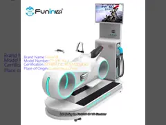 Experience the Ultimate in Virtual Reality with 9D VR Simulator 290kg Weight Capacity and 5.1 Surround Sound