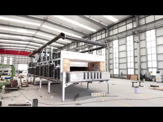 葉の春の熱処理 手動生産ライン