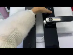 Qleung S819 cửa nhôm dấu vân tay & WiFi bật Tuya TTlock With Password Key Card Smart Home Door Lock