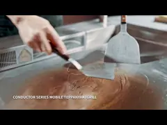 레드 모바일 테판야키 그릴 16인치 맞춤형 바퀴 자유 이동 식품 등급 재료 히바치 그릴 테이블