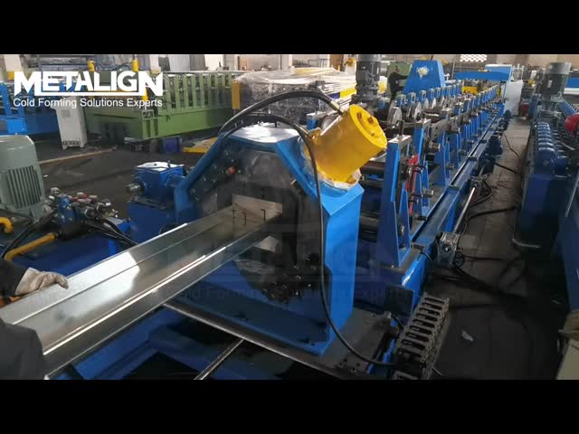 High Speed C Purlin Forming Machine Multi Width & Height  18.5Kw