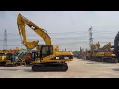 Clean Used Caterpillar 320C Excvator In Good Condition