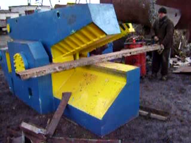 138トンの容量 スクラップメタルバレー機 オムロン 日本PLC操作 鉄鋼材料