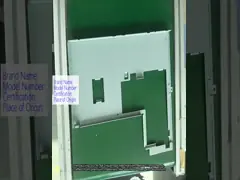 Sandblast ATM Dispenser Mechanism Metal Components Steel Stamped Part with Colour Anodize