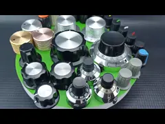 고체 알루미늄 눌러기 기타 눌러기 포텐시오미터 눌러기 지표 선 6.35/6.0MM 셰프트 구멍 직경 O.D. 20MM