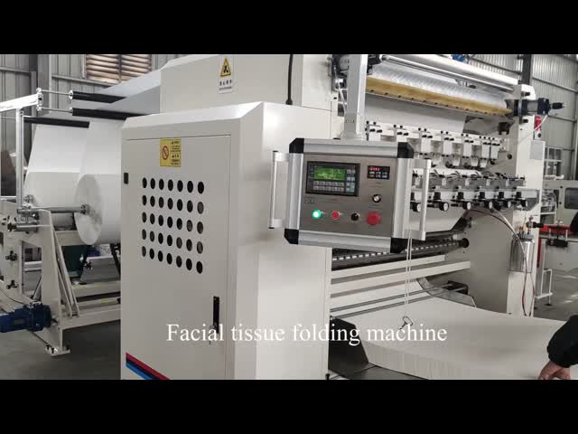 ビジネス用ソフトバッグフェイシャルティッシュペーパー製造機生産ライン開始