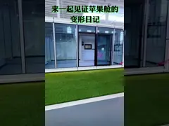 Apple Cabin Lipat Rumah Pod Prefabrik Ruang Hidup