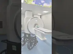 Sedia a rotelle non magnetica speciale di aviazione della stanza di Mri in ospedale