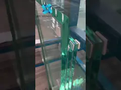 Customized Ultra Clear Toughened Glass With 45° Beveled Edge