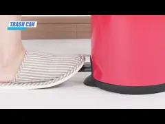 Sustainable Stainless Steel Pedal Bin for Kitchen Bathroom Waste Bin Trash Bin Dustbin Thin Lid Soft Close Metal Trash Can