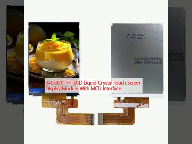 240x320 TFT LCD Модуль сенсорного экрана с интерфейсом MCU