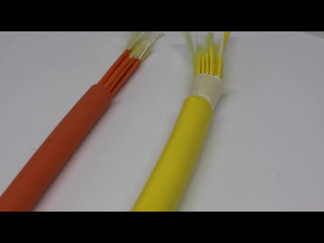 Оптический кабель с узким буфером GJFJH 12 24core Single Mode Fiber G657A