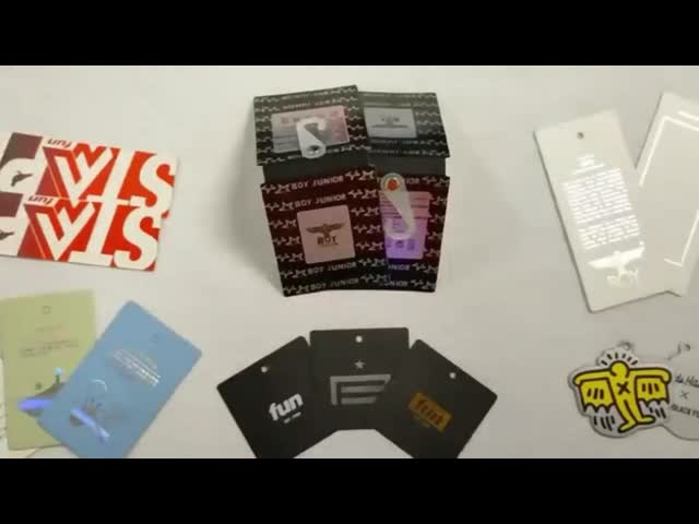 Вид ярлыка одежды поставщика изготовленный на заказ RFID стикера одежды маркирует hangtags rfid