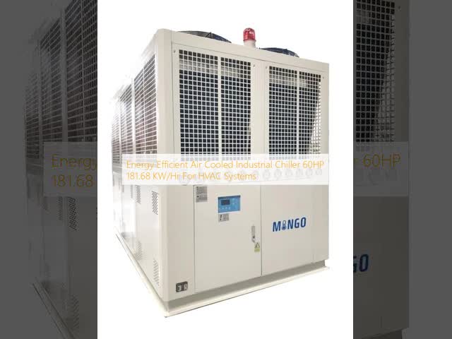 エネルギー効率の良い冷却用工業冷却機 60HP 181.68 KW/Hr