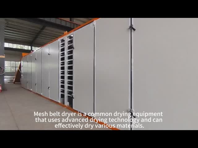 Cassava Banana Chip Black Pepper Charcoal Briquette Red Chilli Conveyor Mesh Belt Dryer