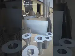 Flange Wedge Wire Mesh,V Shaped Wire Welded Product Free Sample