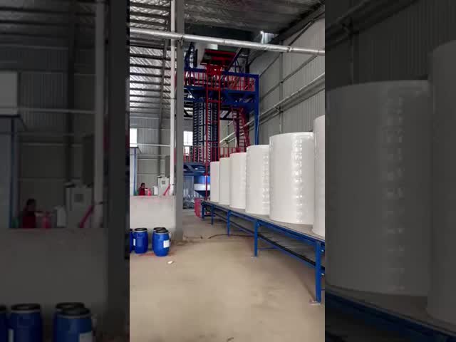 8-35kg/M3 Density Vertical Continuous Foam Production Machine 45kw