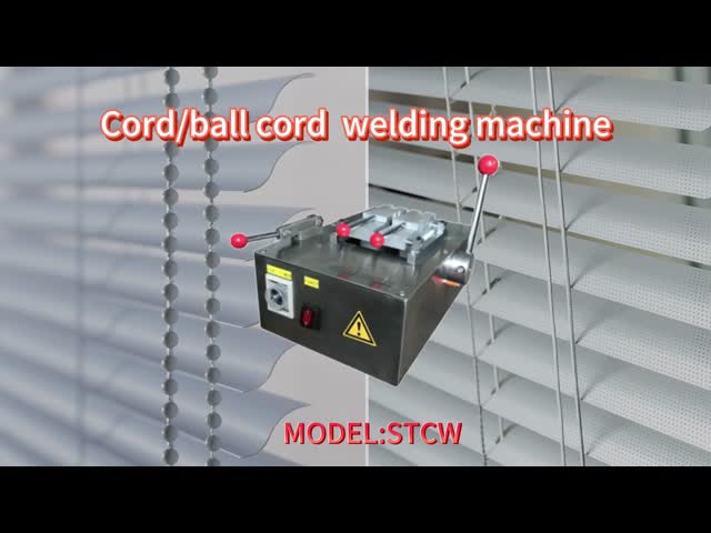 220Vブラインド溶接機 | ボールコードベネチアンローラーシェード溶接機 | コードカーテン作成ツール、工業用電動ローラーシャッター機器