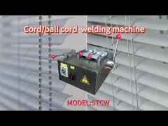 220V Blind Welding Machine Ball Cord Venetian Roller Shade Welder Join Cord Curtain Making Tool, Industrial Electric Roller Shutter Equipment video