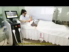 Multifunction Black Gold DPL IPL NIR Skin Whitening Spot Removal Hair Removal Skin Rejuvenation Laser Machine