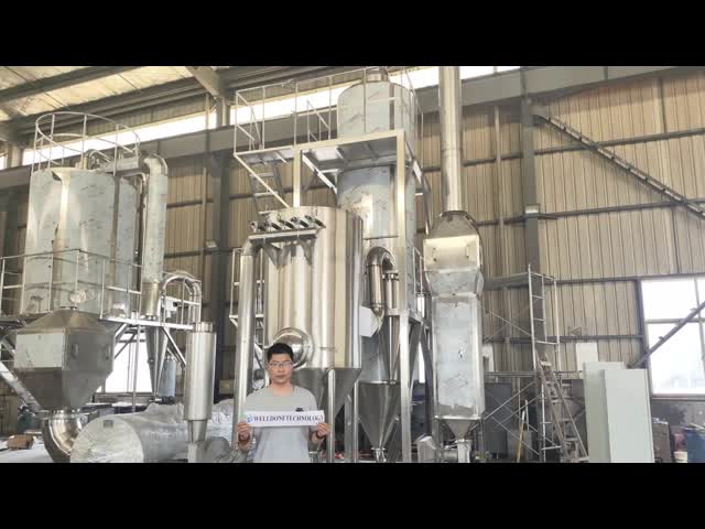 Economia de energia Lpg-150 atomizador centrífugo secador de chá / fertilizante químico