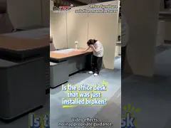 Melamin-Brett-Büro CEO Table, Büro-Möbel-Schreibtisch für Chef Manager