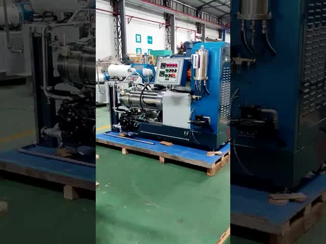 30L Capacity Horizontal Bead Mill Machine Nano Sand Mill In Paint Industry