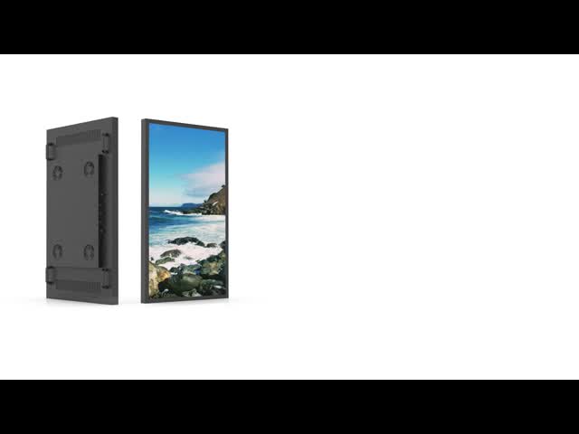 55inchビジネス耐候性がある3000nitsのための屋外Lcdデジタルの表記TV