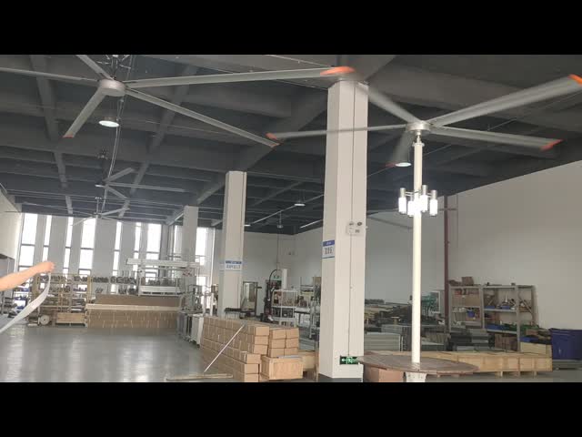 マグネシウム アルミニウム ブレーードを装着した工業扇風機