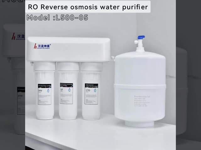 Home Reverse Osmosis Drinking Water Purifier 5 Stage Filtration System
