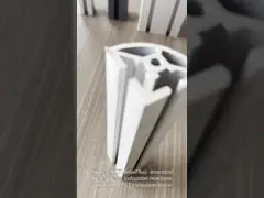 Mill Finished Aluminum Heatsink Extrusion Profiles With Heat Treatment
