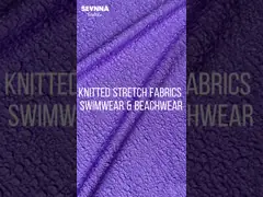 120cm Width Solid Recycled Swimwear Fabric In Solid Pattern For Sustainable Swimwear