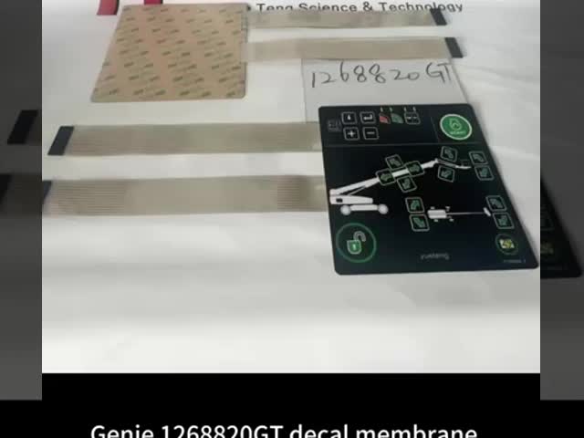 デカルのスイッチ膜 デカルのGE-1268820GT ジーニーブームリフト SX-105 SX-125