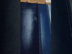 China Cotton Spandex dark blue denim fabric 10oz supplier