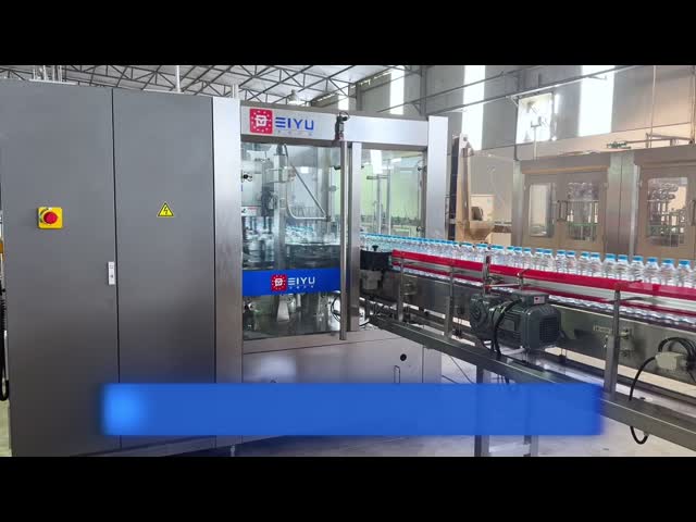 36000BPH OPP Hot Glue Labeling Machine OPP Labeling Machine Exported To Angola Africa In Operation