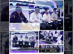 China 3 Games Virtual Reality Equipment 400kg Weight For Comprehensive Center supplier