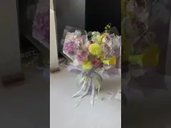 Small lace waterproof packaging paper, flower packaging, opp film, bouquet packaging paper, fresh flower art, bouquet packaging