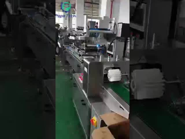 P320 包装機で完全に自動化された小型穀物バー機器