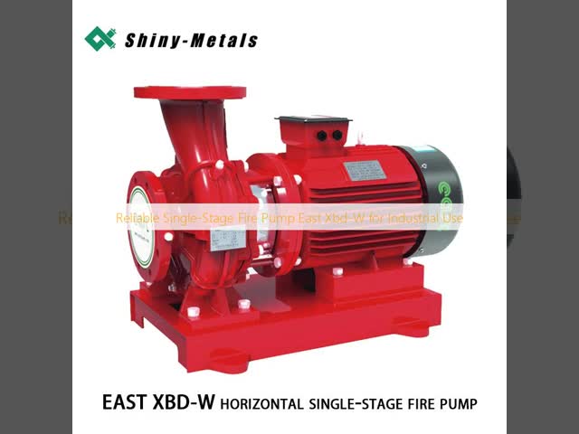 Reliable Single-Stage Fire Pump East Xbd-W for Industrial Use