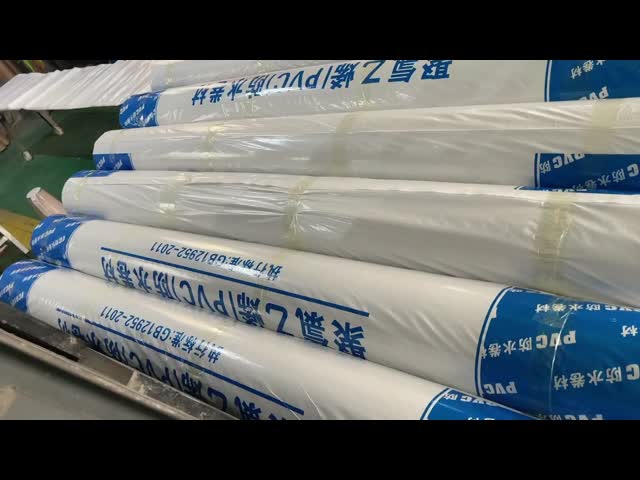 シングルプライス PVC防水膜 60 Mil PVC屋根膜ロール フィルト 20m/ロール