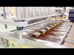 China Aluminum Foil Tray Sealing Machine With Vacuum Packaging System supplier