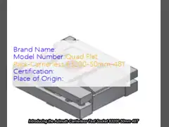 Azimuth Carrierless Test Socket 63200 50mm 48T HVAC Technology Quad Flat Pack Sockets