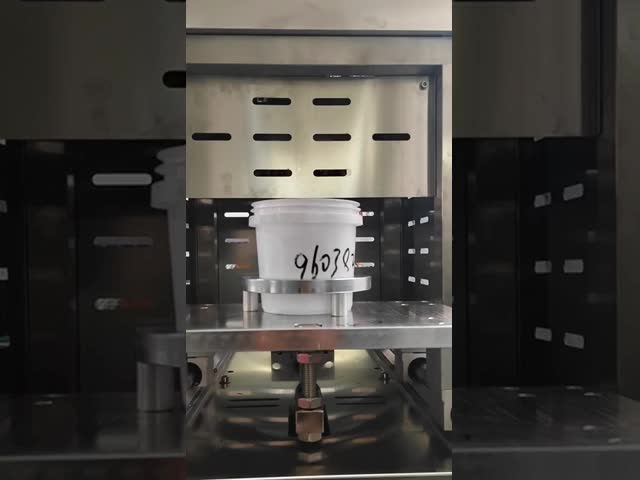 Pneumatic Bucket Sealing Machine 0.5-0.6Mpa 304 Stainless Steel