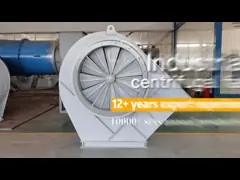 Boiler ID Fan Industrial Fan Designed to Operate Efficiently in High Temperature and Corrosive Conditions