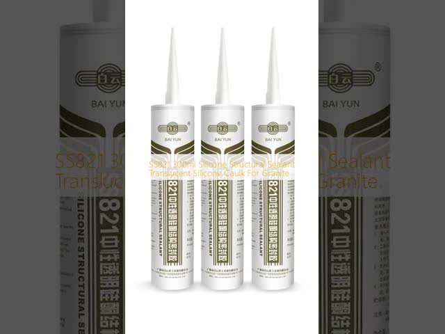 SS821 300ml シリコン構造密封剤 透明性シリコンカール