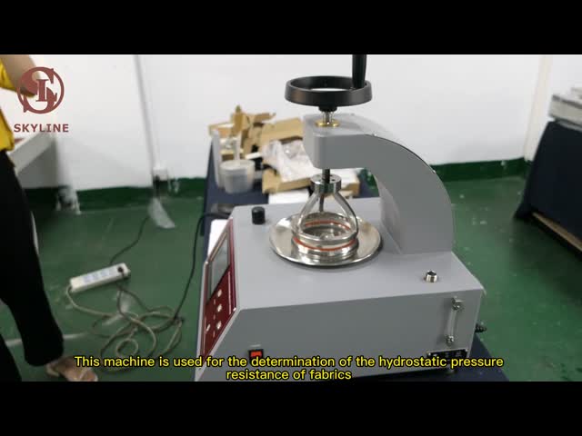 AATCC 127のSL-F43生地流体静力学圧力テスター/織物の流体静力学の試験機