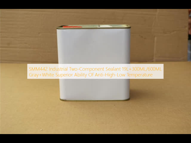Промышленная способность Sealant 19L+300ML/600ML Gray+White 2-компонента SMM442 главная Анти--Высок-низкой температуры